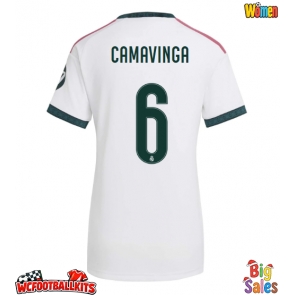 Real Madrid Eduardo Camavinga #6 Replica Home Stadium Shirt for Women 2026-27 Short Sleeve
